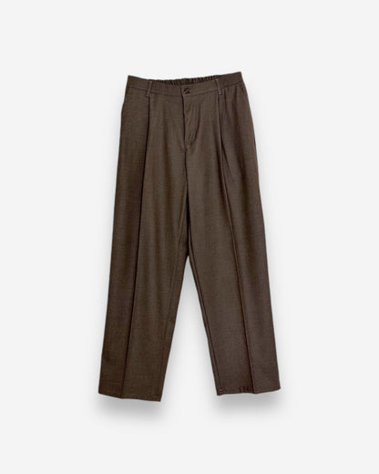 PANT AMPIO MARRONE