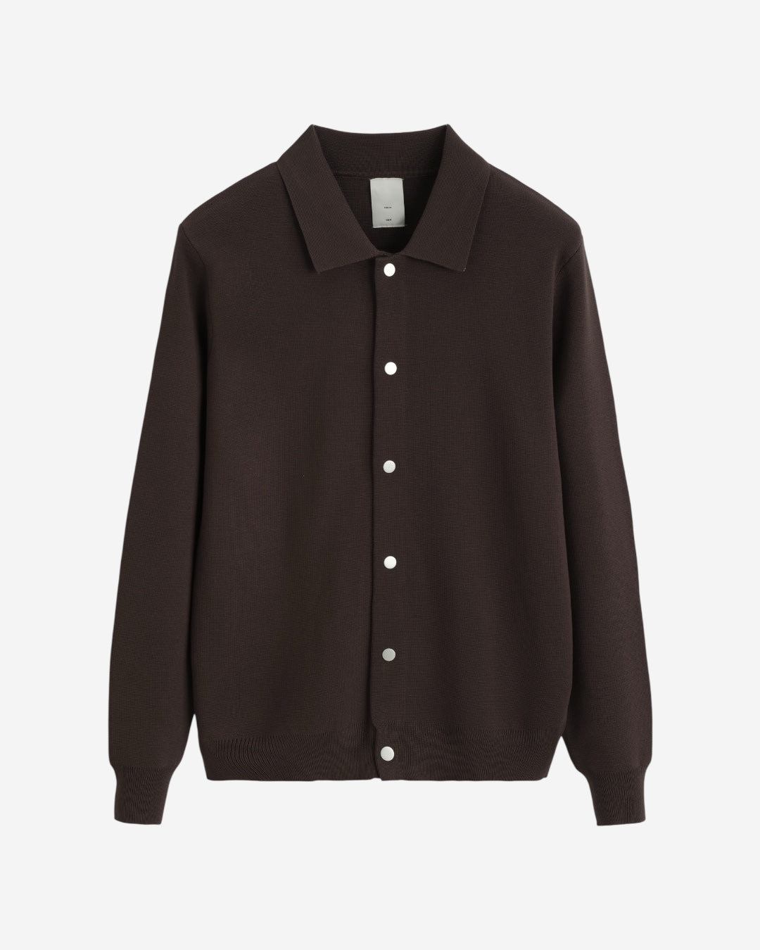 CARDIGAN STRUTTURATO - MARRONE