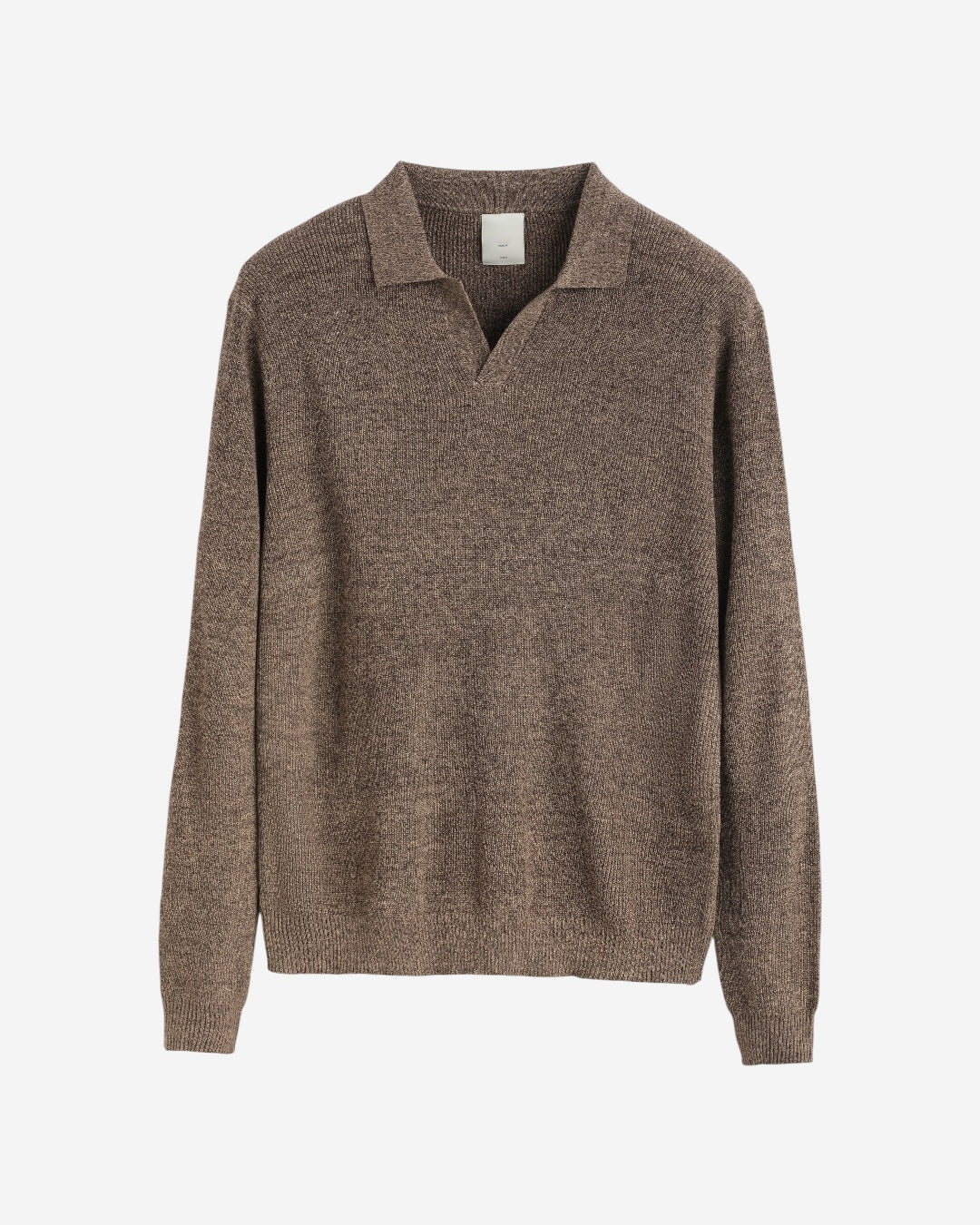 POLO IN MAGLIA - MARRONE