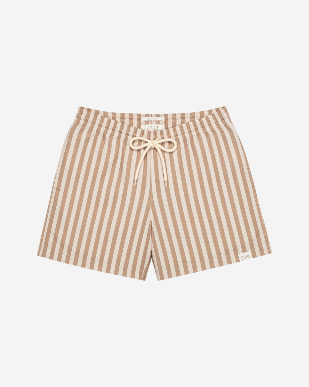 COSTUME RIGATO BEIGE/TORTORA
