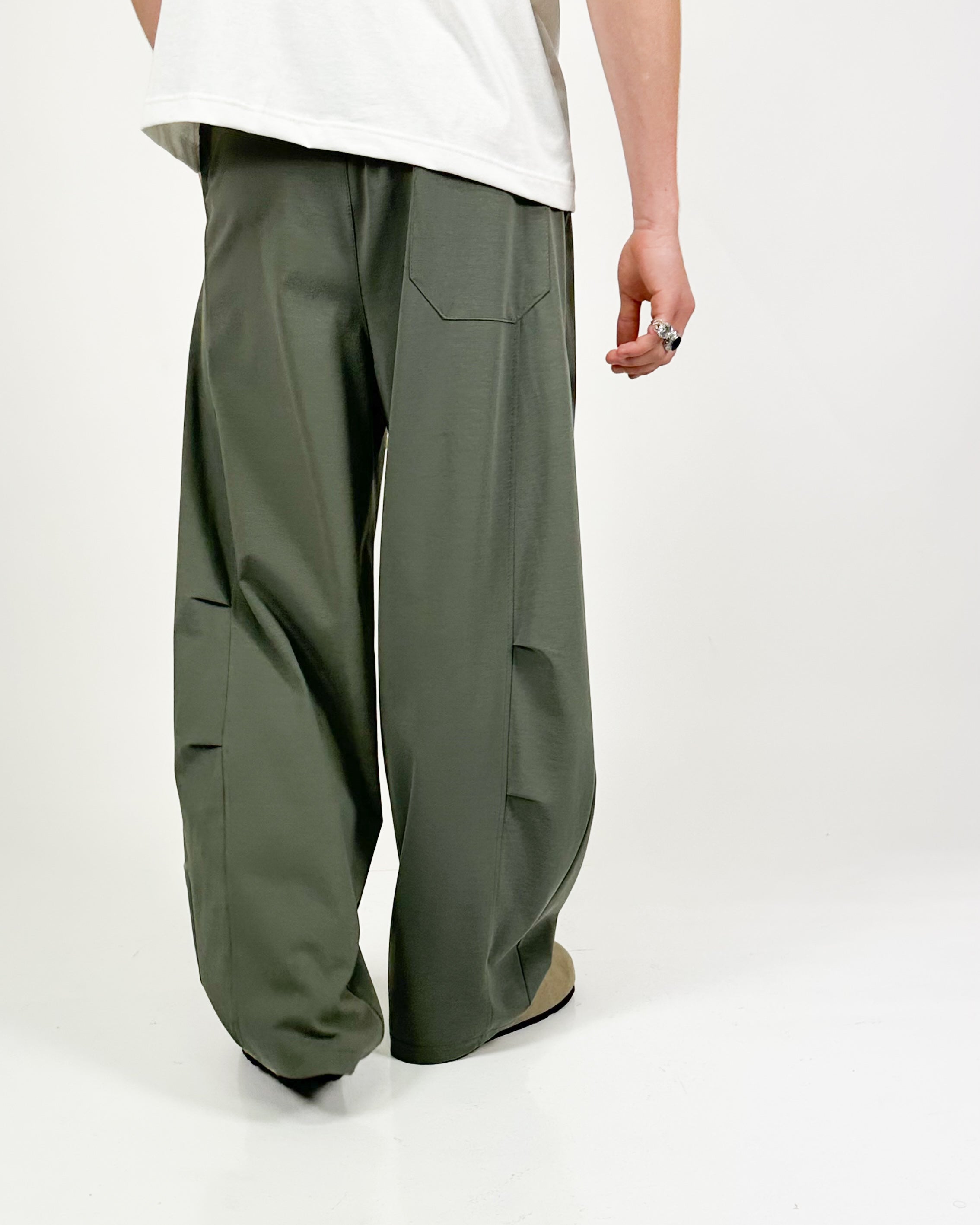 PANTALONE BALLOON - VERDE MILITARE