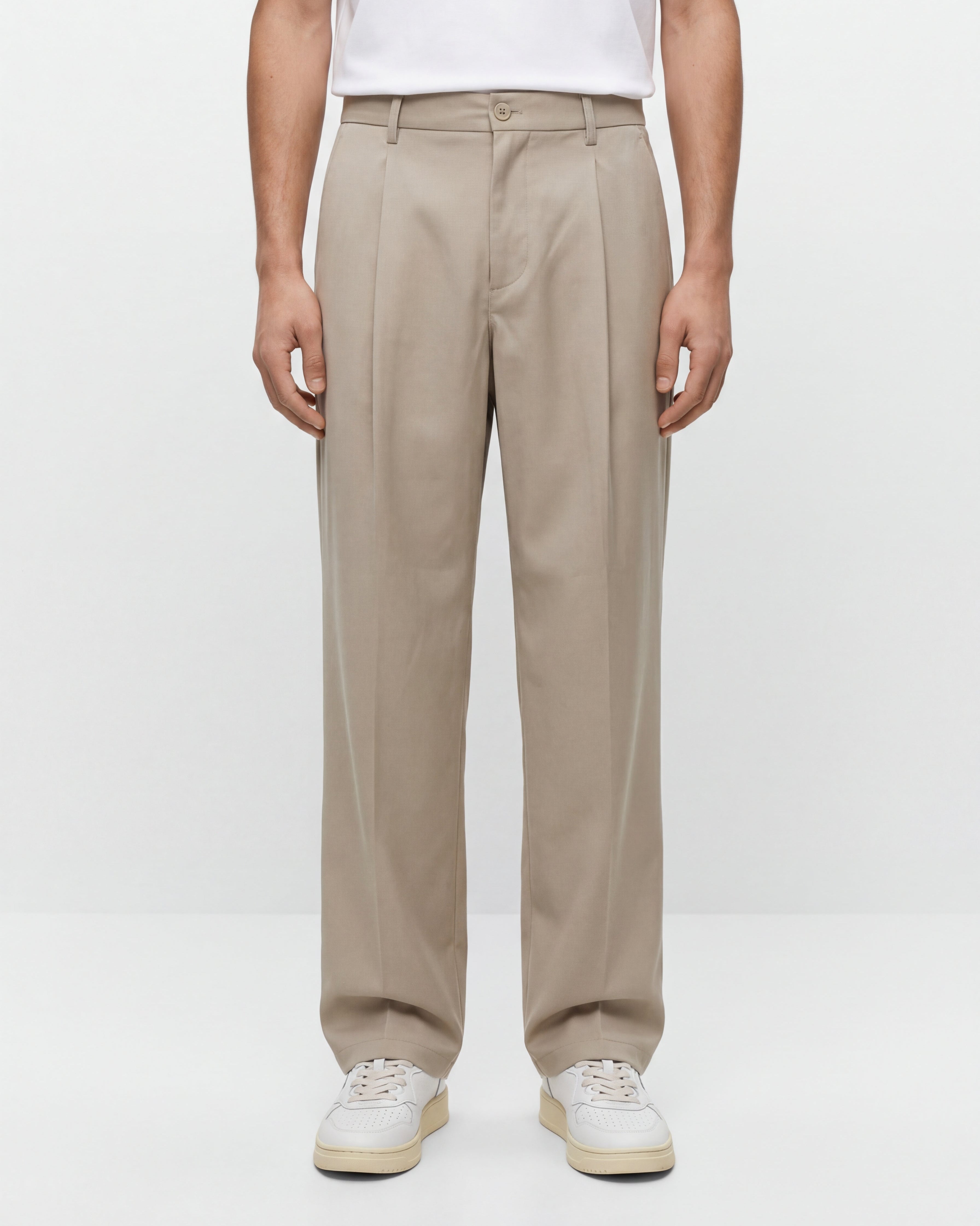 PANT AMPIO COM MOLLA DIETRO - SABBIA