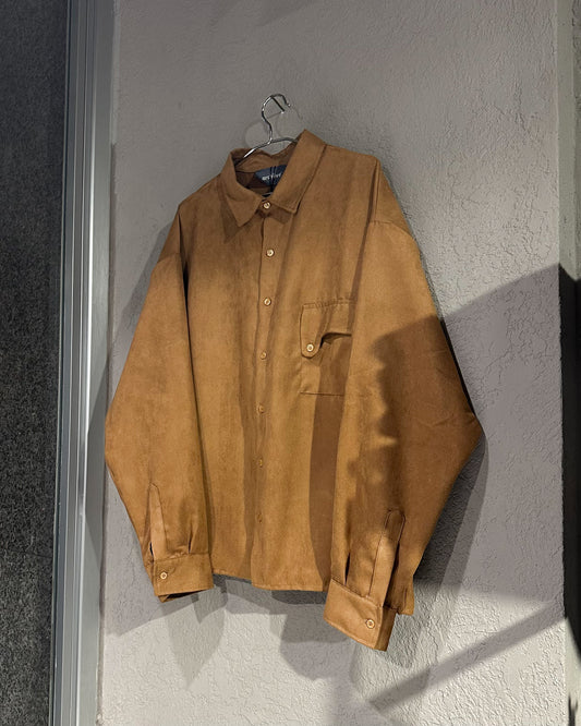 CAMICIA DAINO - TABACCO