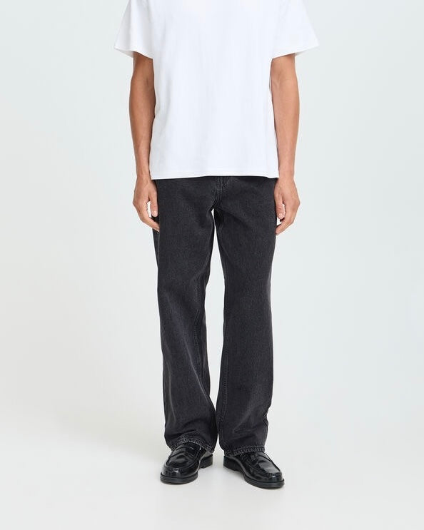 JEANS WIDE FIT NERO