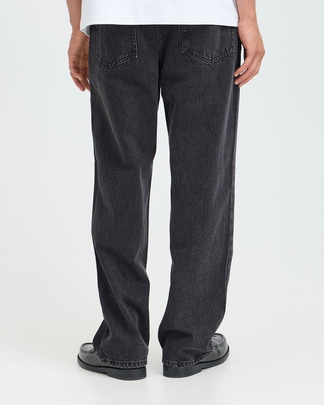 JEANS WIDE FIT NERO