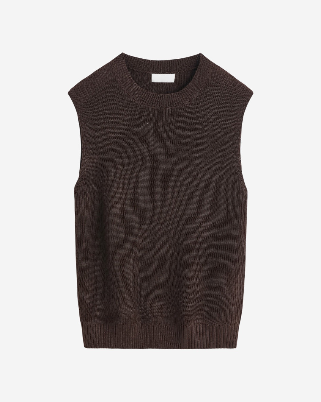 GILET IN MAGLIA A COSTA