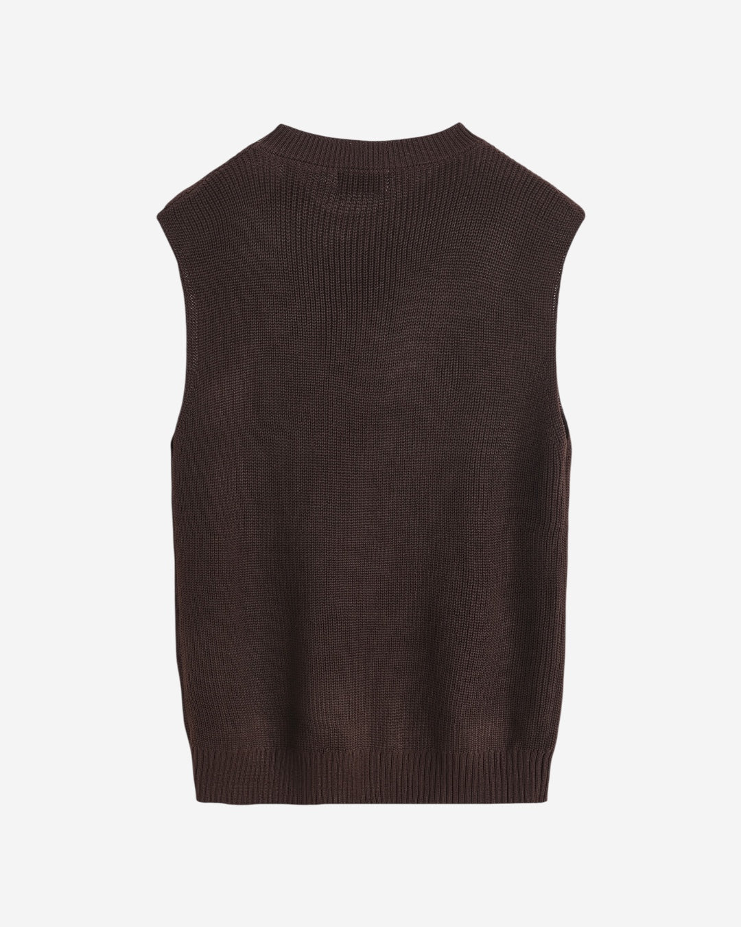 GILET IN MAGLIA A COSTA