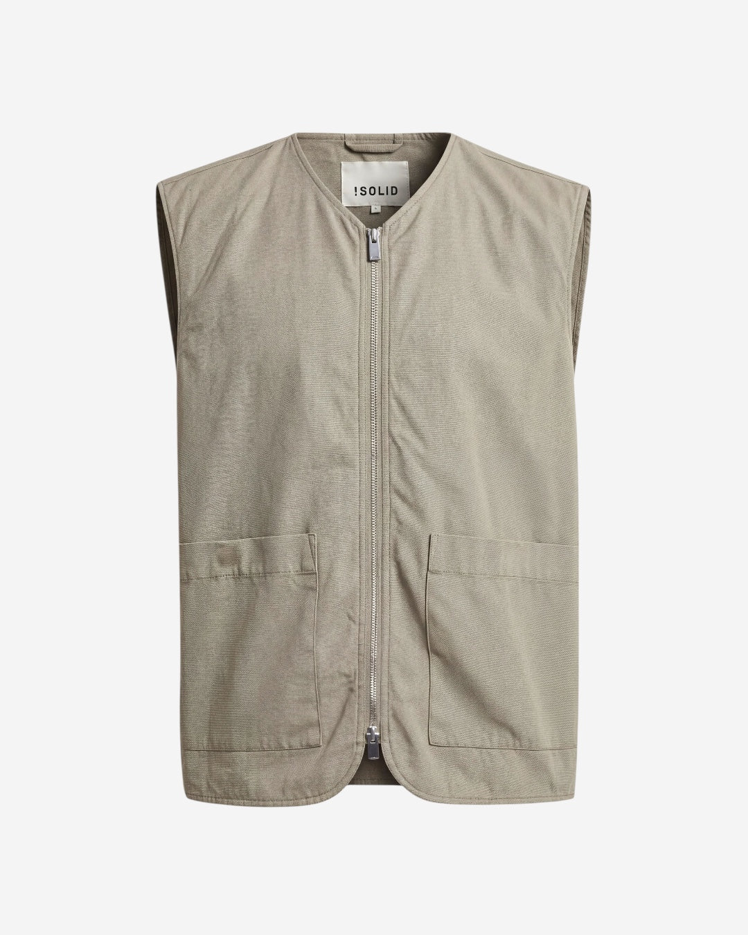 GILET OVER CON ZIP