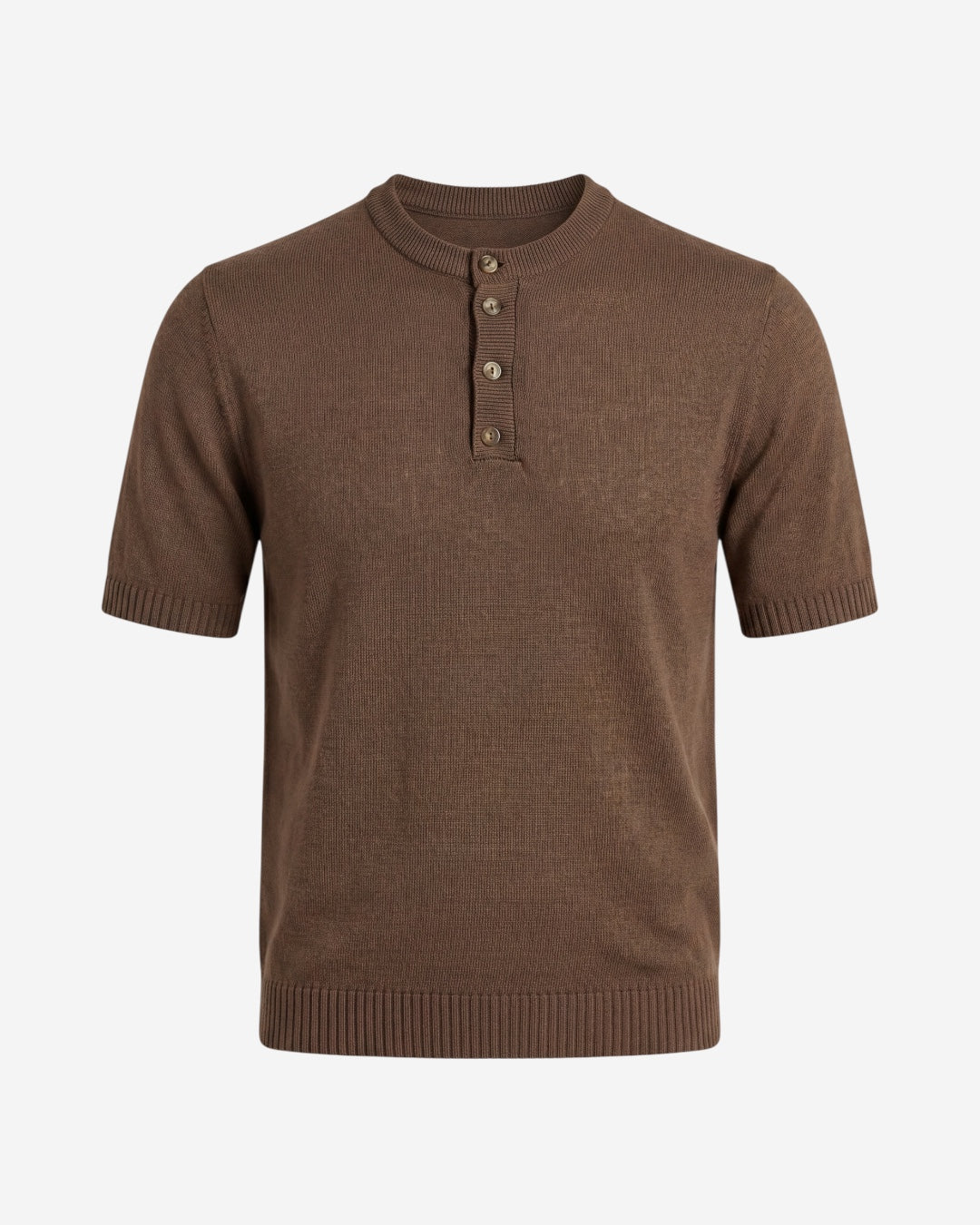 MAGLIA SERAFINO IN MAGLIA - MARRONE