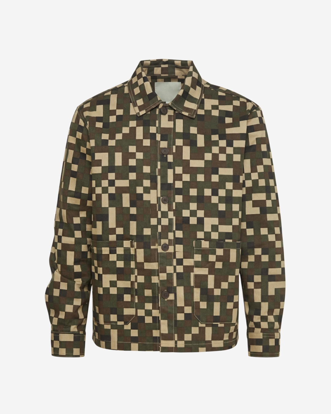 GIACCA IN COTONE CON PATTERN GEOMETRICO