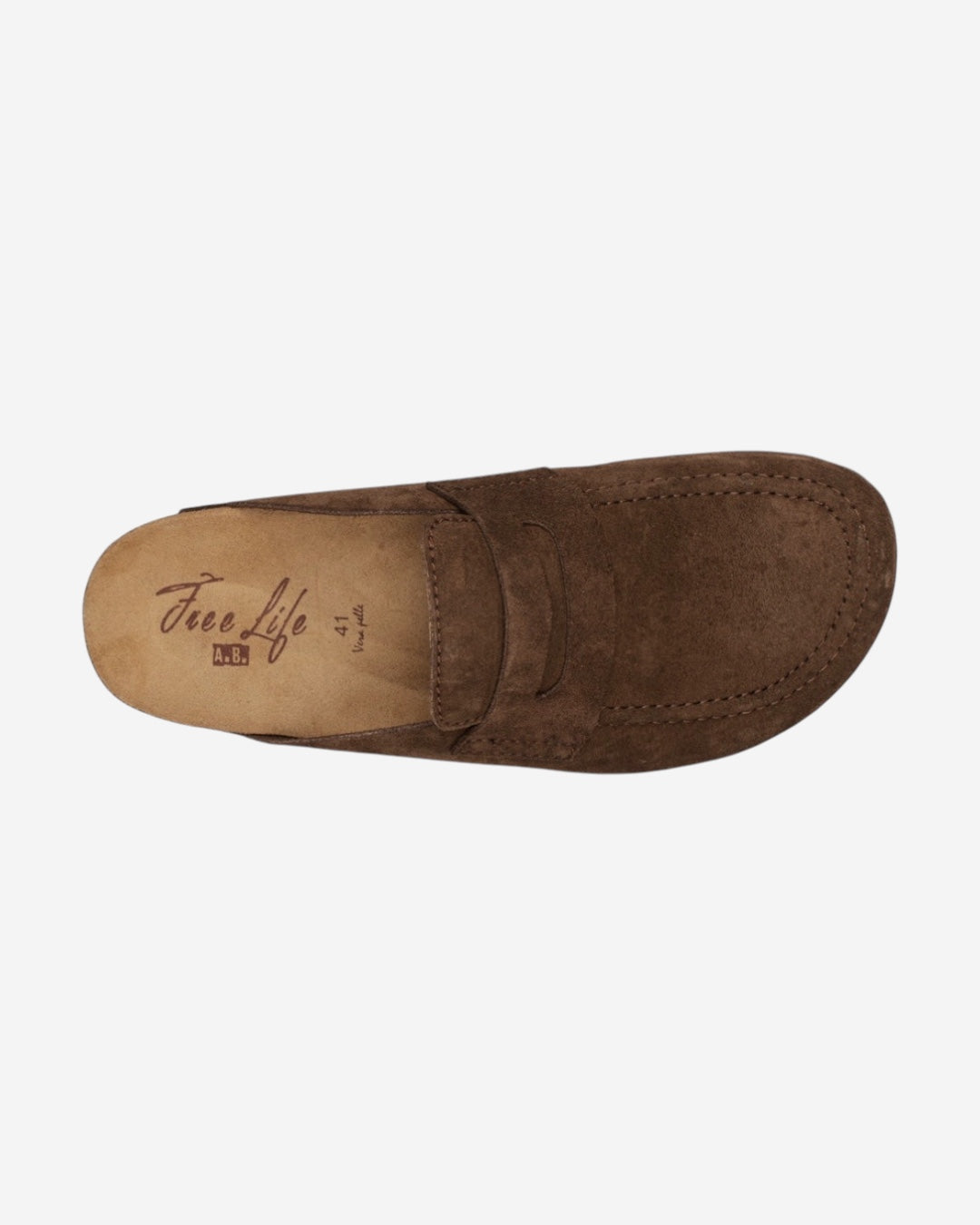 SABOT STILE MOCASSINO - MARRONE