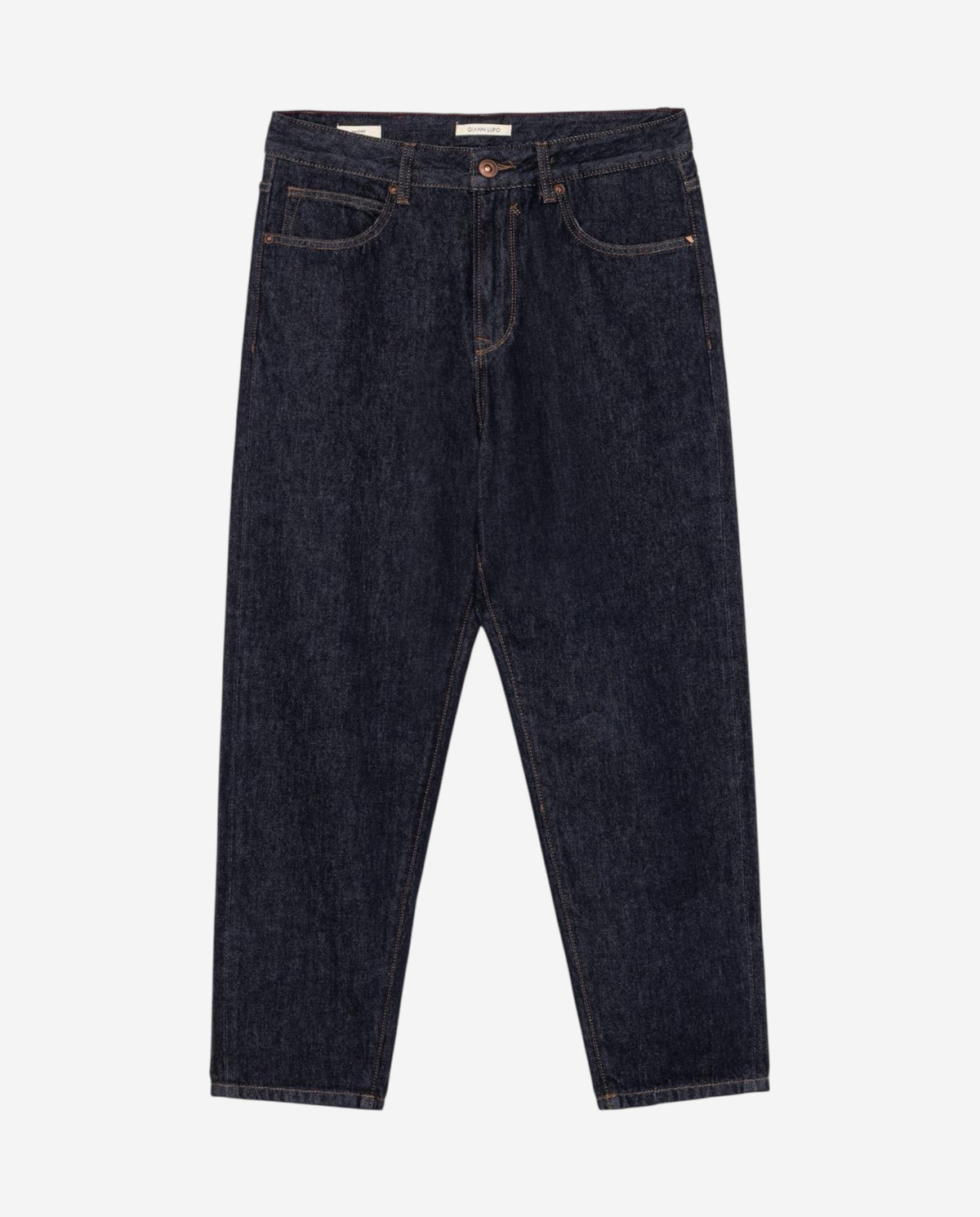 Jeans carrot fit Gianni Lupo frontale