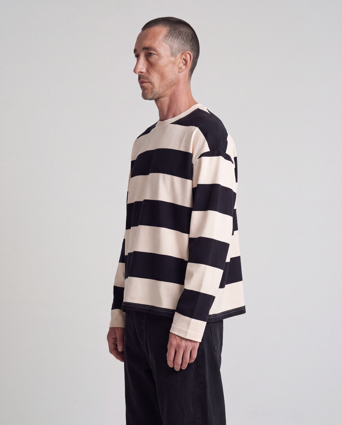 LONG SLEEVE OVERSIZE - NERO